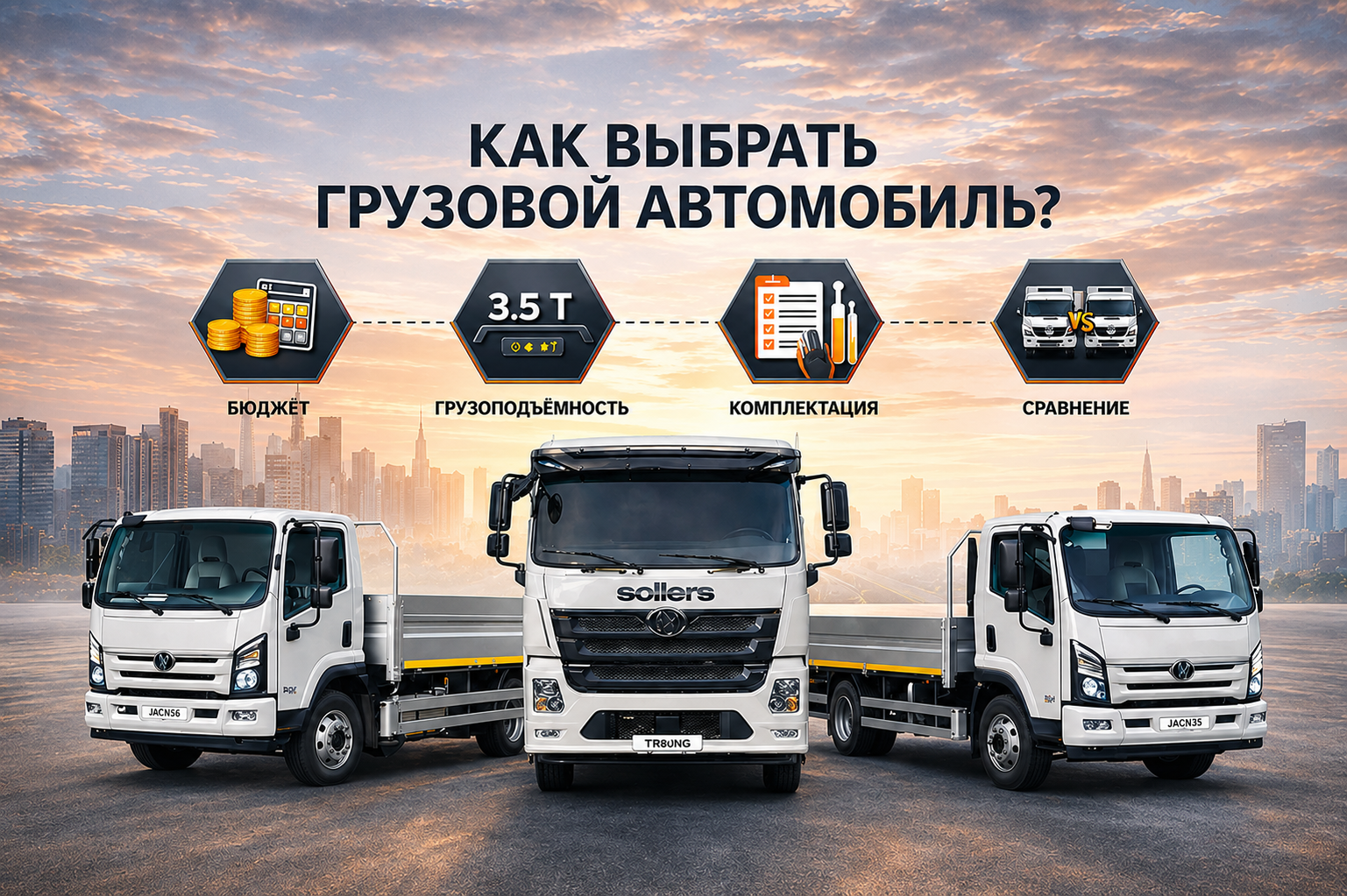 Как выбирать грузовой автомобиль